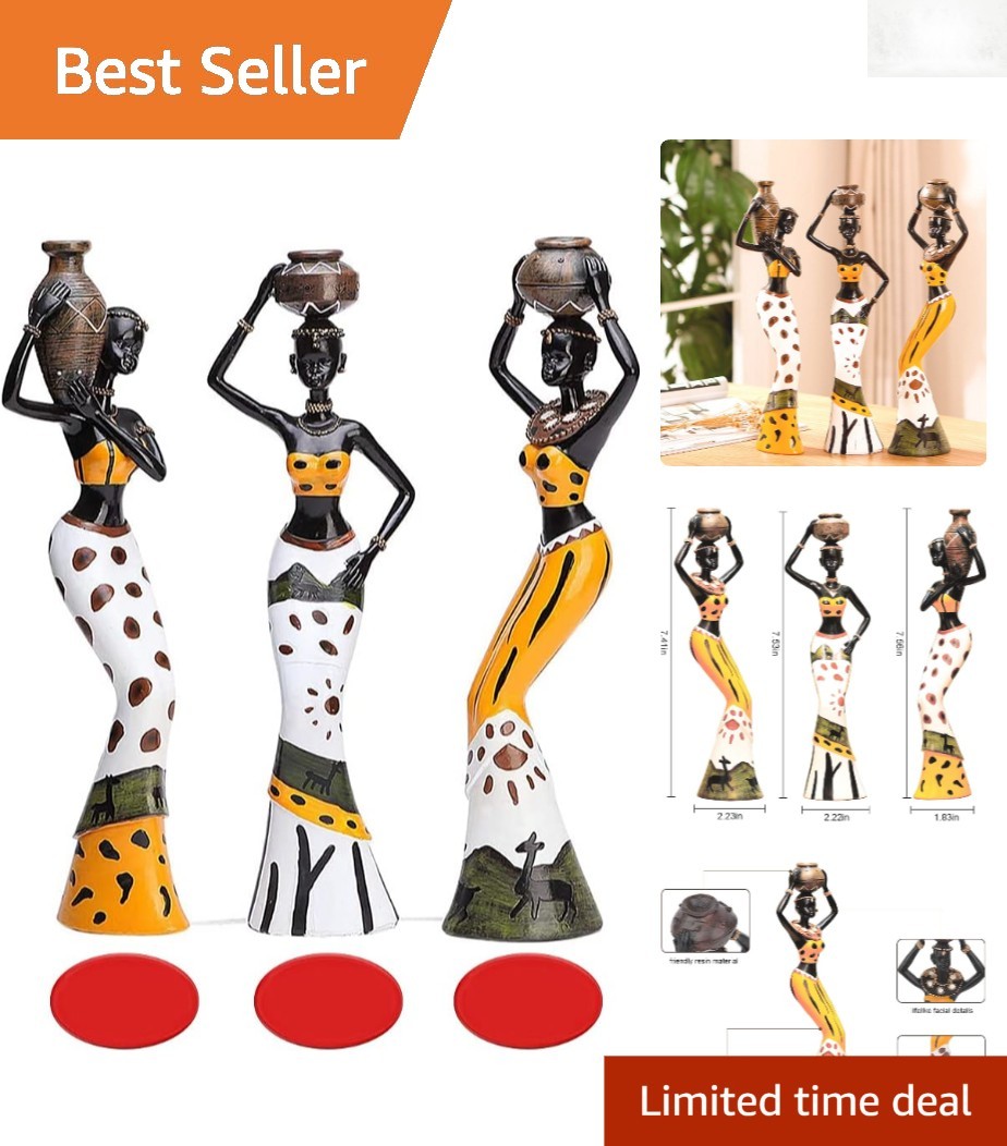 African Women Sculpture Figurine