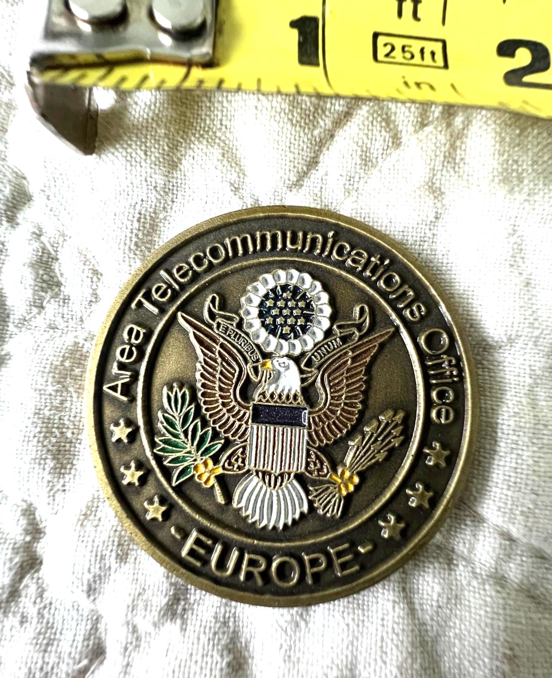 Area Telecommunications Office Europe / RITC Europe RAF Croughton Challenge Coin