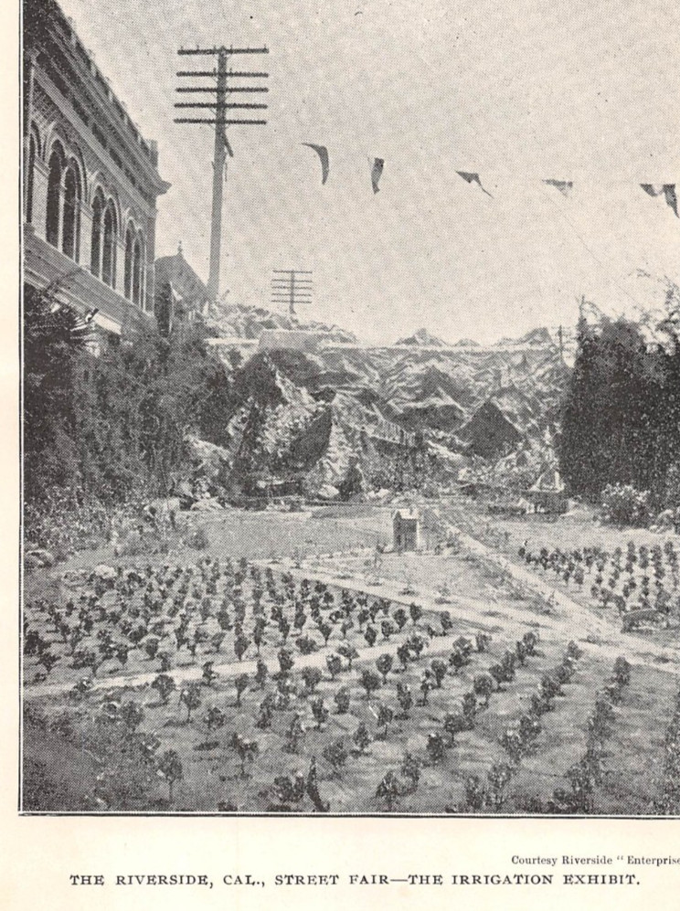 antique 1900 magazine photos RIVERSIDE CA Street Fair Parade Booths Exhibits antique 1900 magazine photos RIVERSIDE CA Street Fair Parade Booths Exhibits