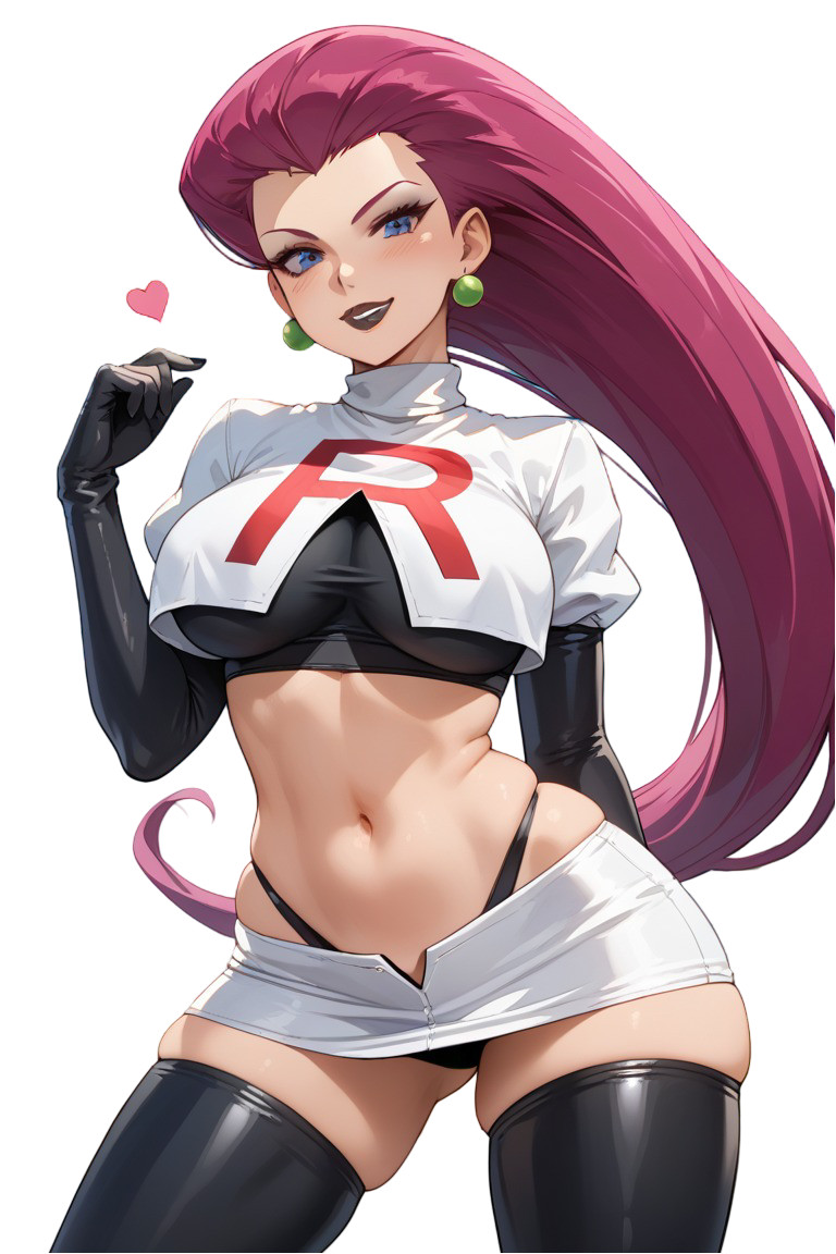 Jessie Team Rocket Pokemon Waifu Weatherproof Anime Sticker 6 Jessie Team Rocket Pokemon Waifu Weatherproof Anime Sticker 6