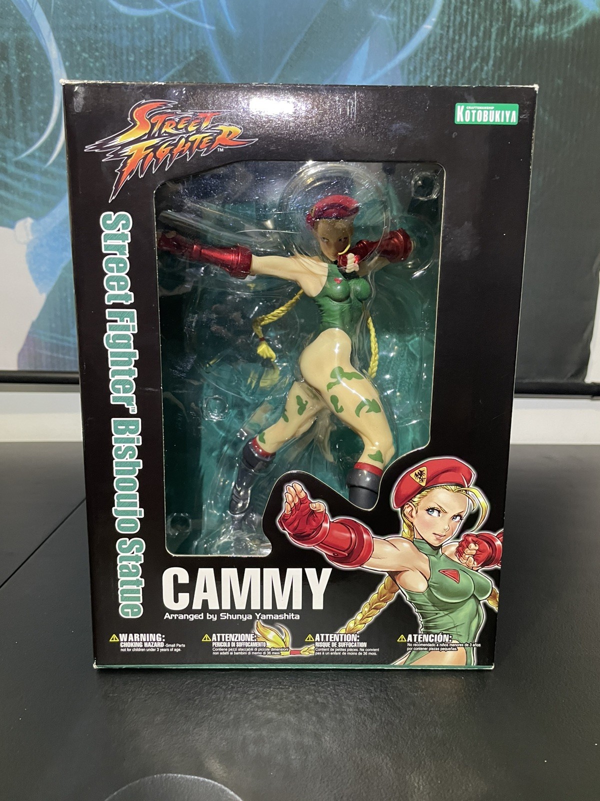 Street Fighter Bishoujo Statue Cammy 1/7 Scale PVC Figure Kotobukiya