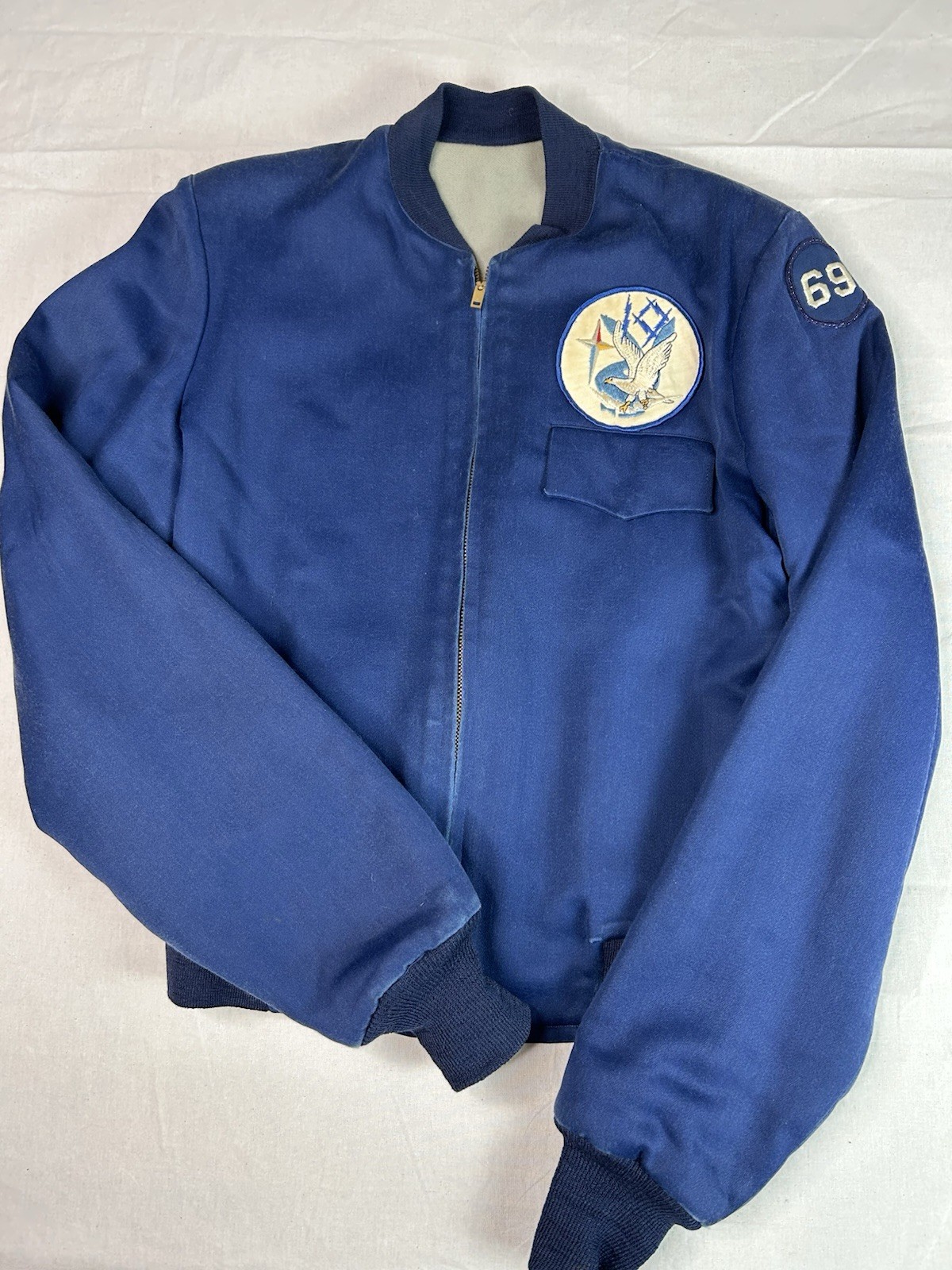 1969 U.S.A.F.A. U.S. Air Force Academy Student Reversible Jkt Patch Fast Ship R