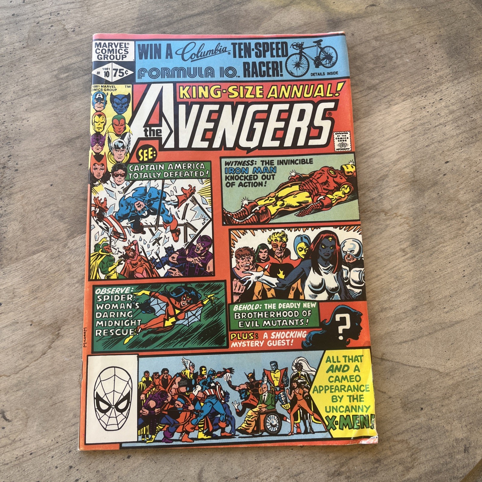 Marvel Comics Group The Avengers King-Size Annual #10 (1981) Bronze Age Marvel Comics Group The Avengers King-Size Annual #10 (1981) Bronze Age