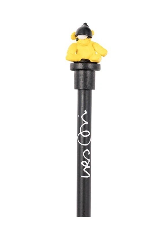 Urs Fischer's Untitled (Lamp/Bear) Pencil with Topper- Qatar Airport Souvenir