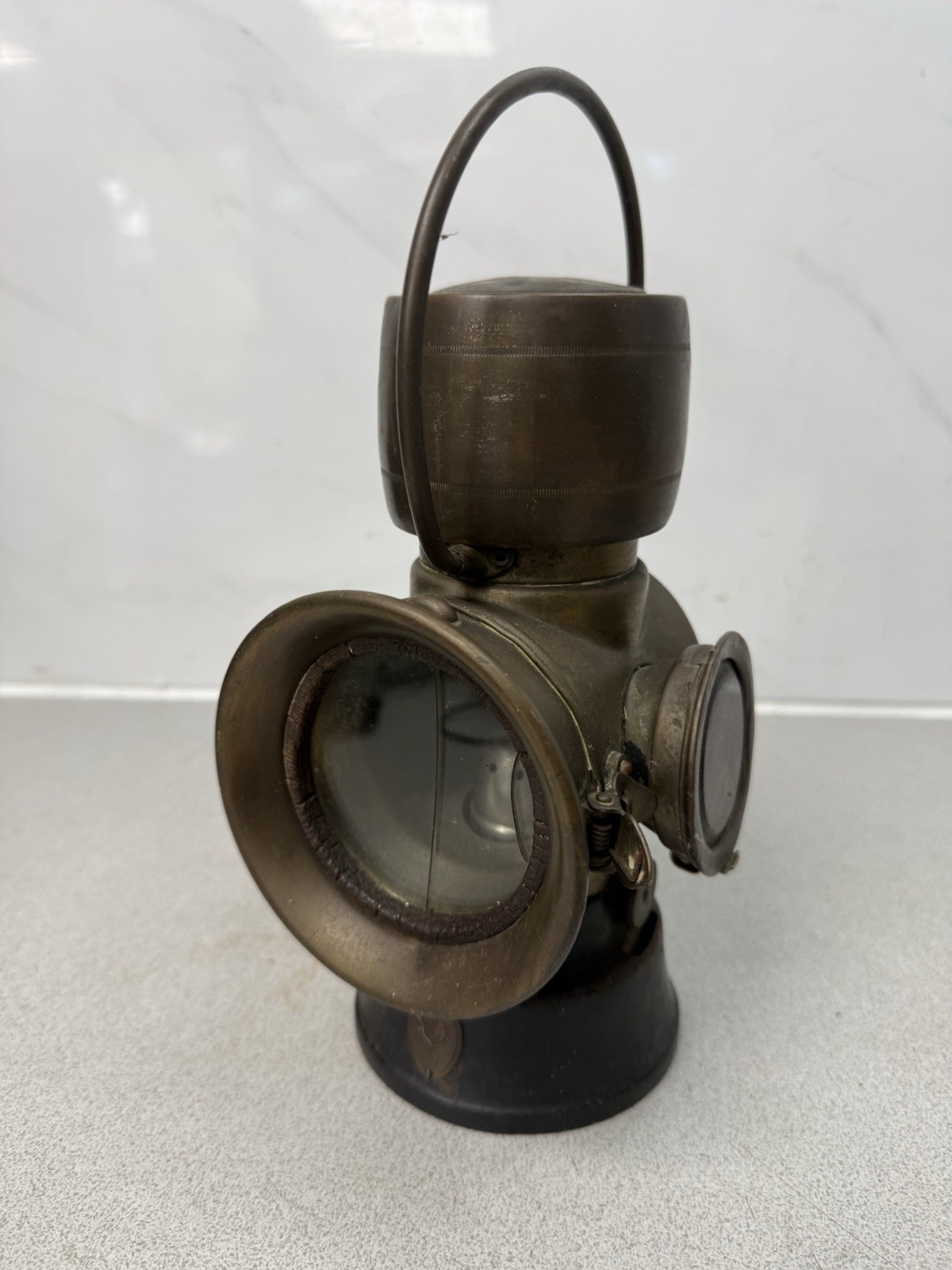 Lucas “King Of The Road” Vintage Brass Automobile Lamp No. 630 Nice condition