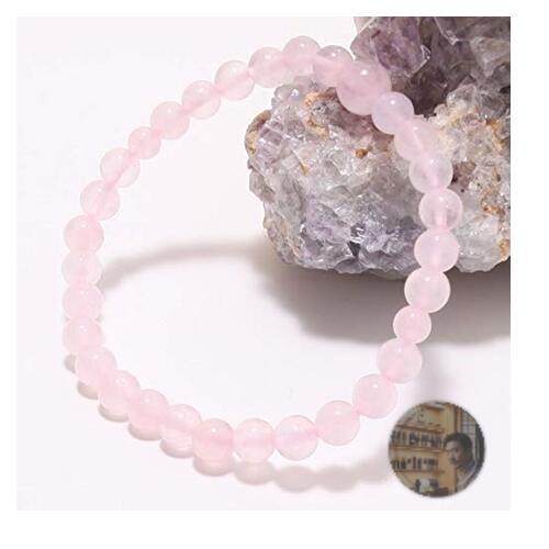 Nenjudo Japanese Rose Quartz Prayer Beads Bracelet 6mm Natural Stone New Nenjudo Japanese Rose Quartz Prayer Beads Bracelet 6mm Natural Stone New