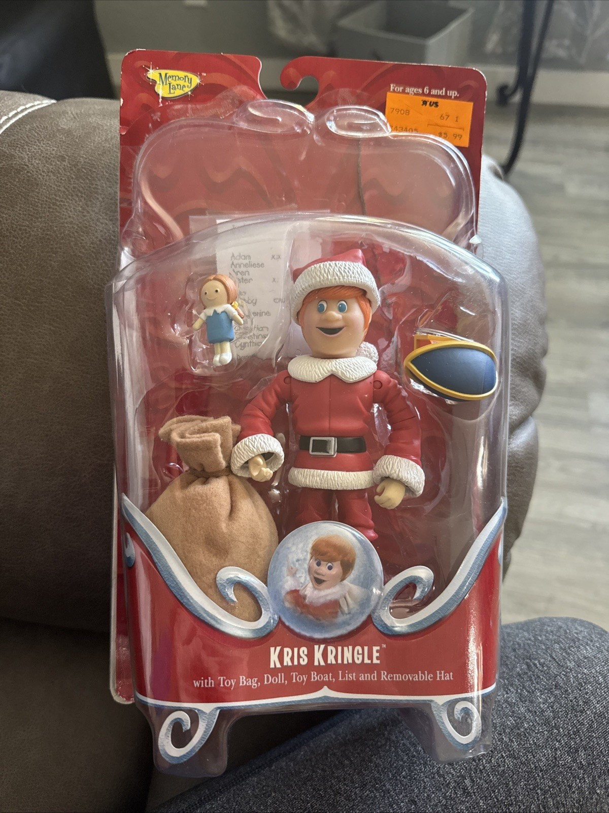 Memory Lane Kris Kringle Santa Claus Is Comin' To Town Figurine Toy NIB 2004 Memory Lane Kris Kringle Santa Claus Is Comin' To Town Figurine Toy NIB 2004