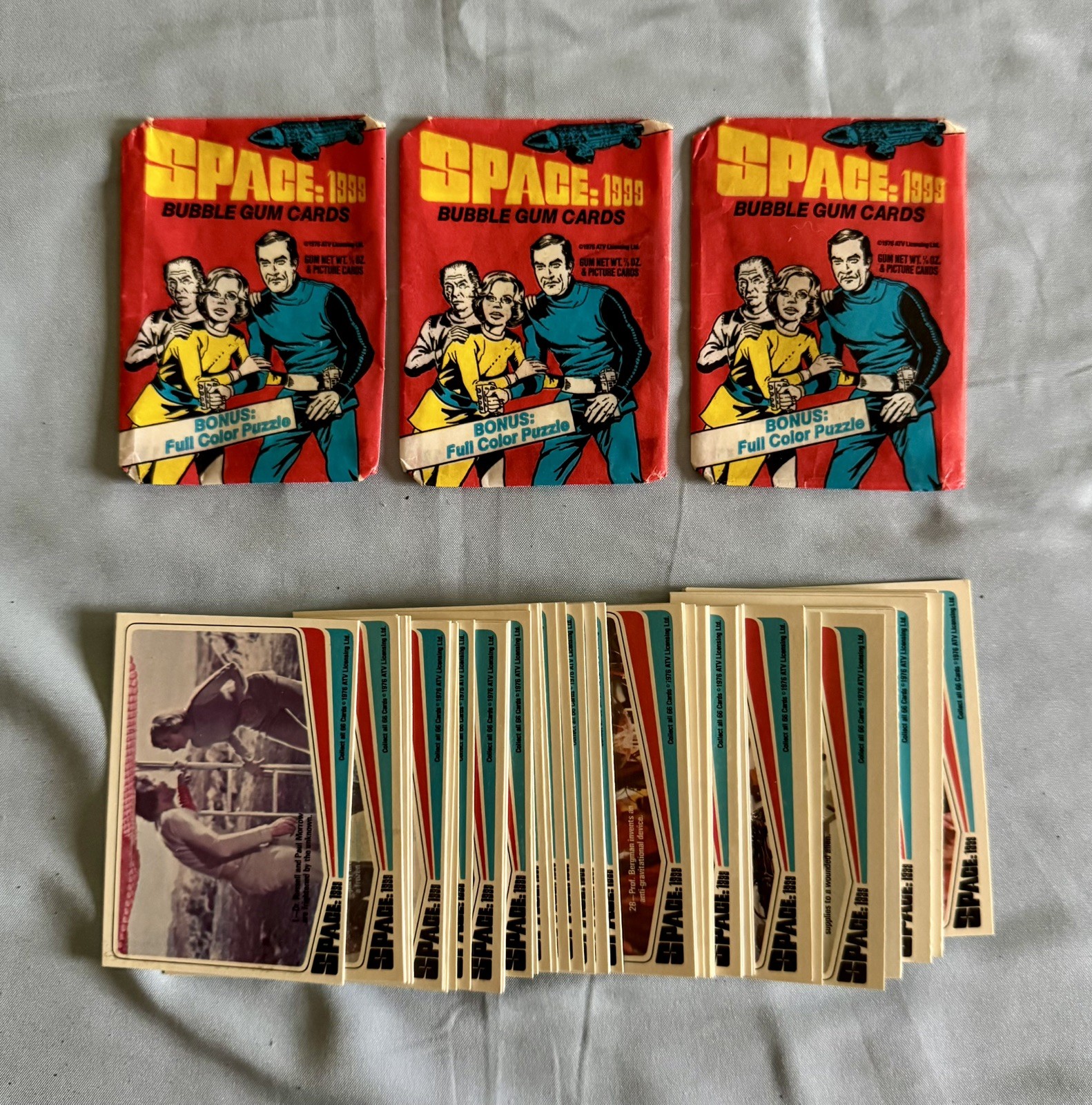 Space: 1999 1976 Donruss Complete Trading Card Set 1-66 Vintage TV Sci-Fi Space: 1999 1976 Donruss Complete Trading Card Set 1-66 Vintage TV Sci-Fi