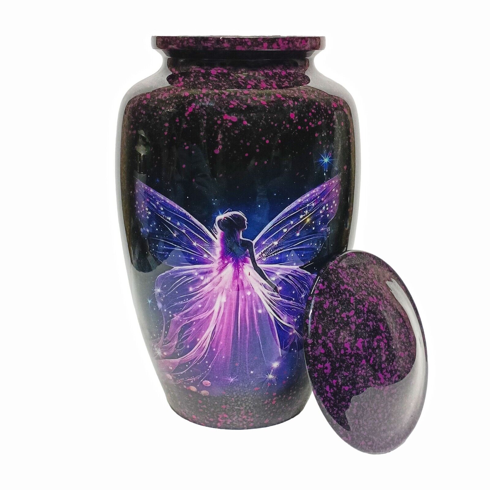 Elegance in Remembrance: Premium Pink Angel Cremation Urns for Human & Pet Ashes