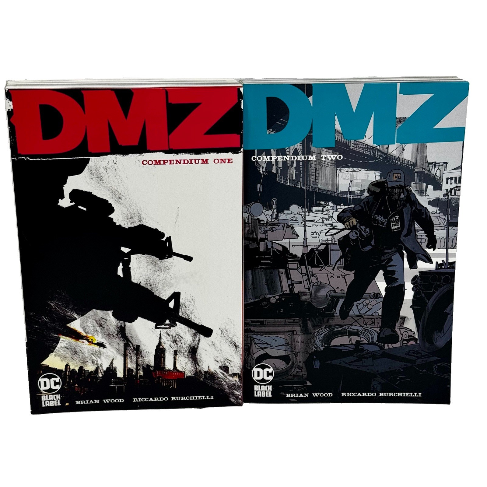 DMZ Compendium One & Two Complete Set DC Black Label TPB NEW Unread Brian Wood