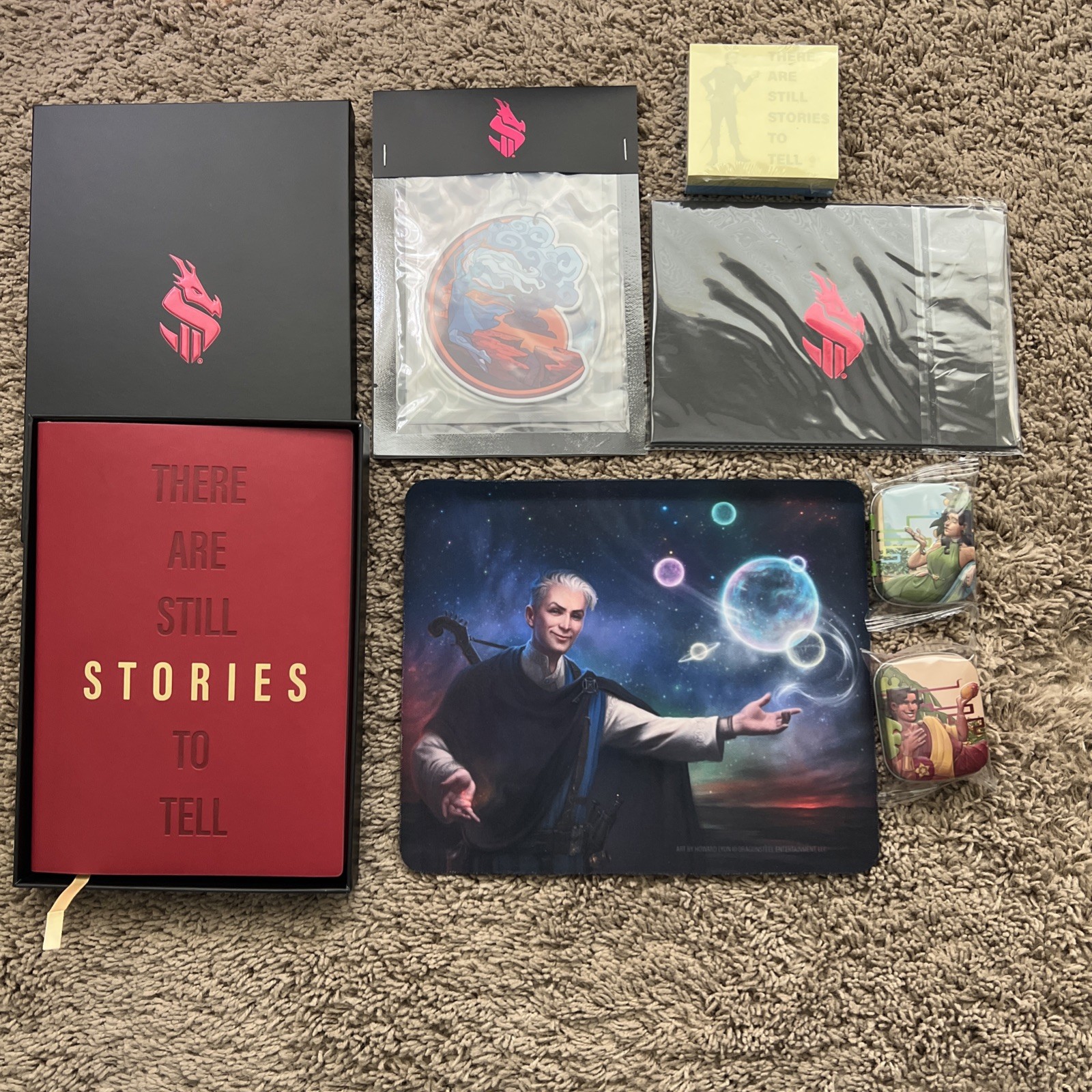 Year of Sanderson Kickstarter Items Hoid Stormlight Archive Warbreaker Rare