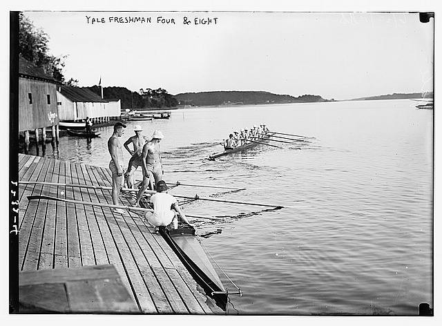 Photo:Yale Freshman Four and Eight Rowing Teams
