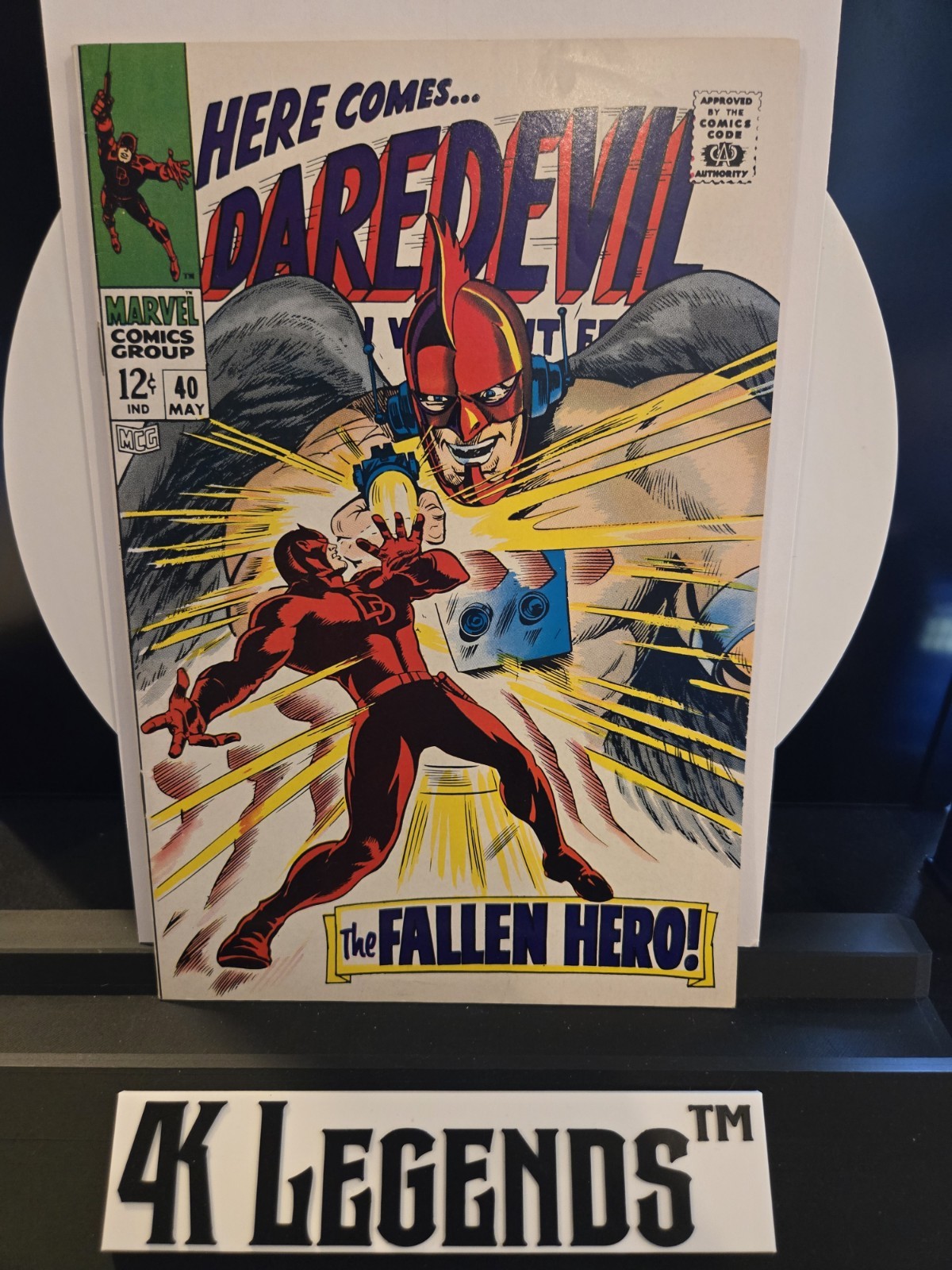 Daredevil #40 - Unholy Three Appearance (Marvel, 1968) VG/F Daredevil #40 - Unholy Three Appearance (Marvel, 1968) VG/F