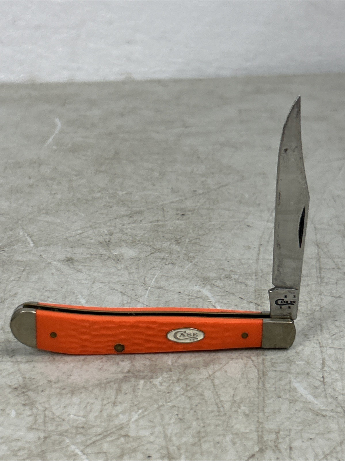 2016 Case XX 61048 Slim Line Trapper Knife Orange