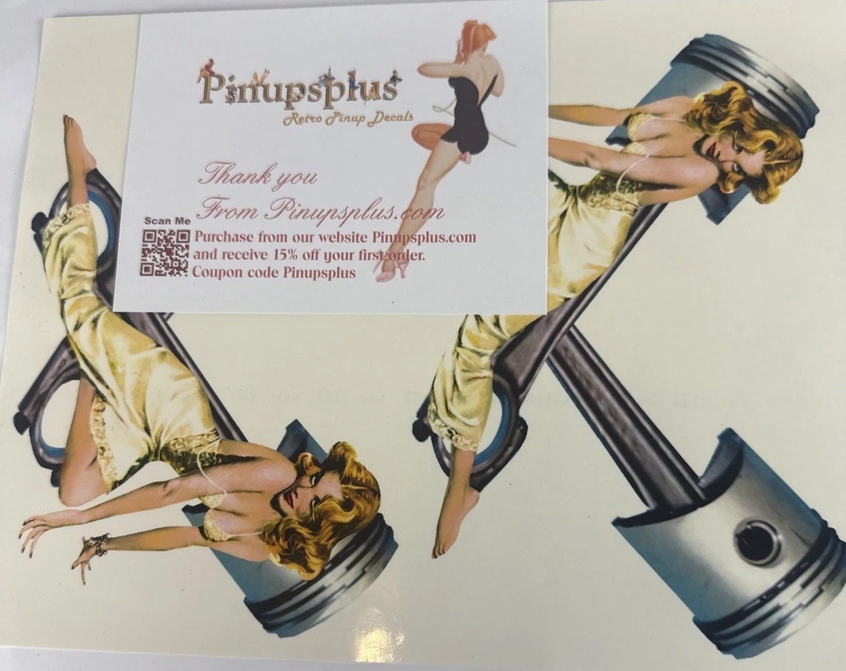 Pinupsplus Retro Pinup Decals Pinupsplus Retro Pinup Decals