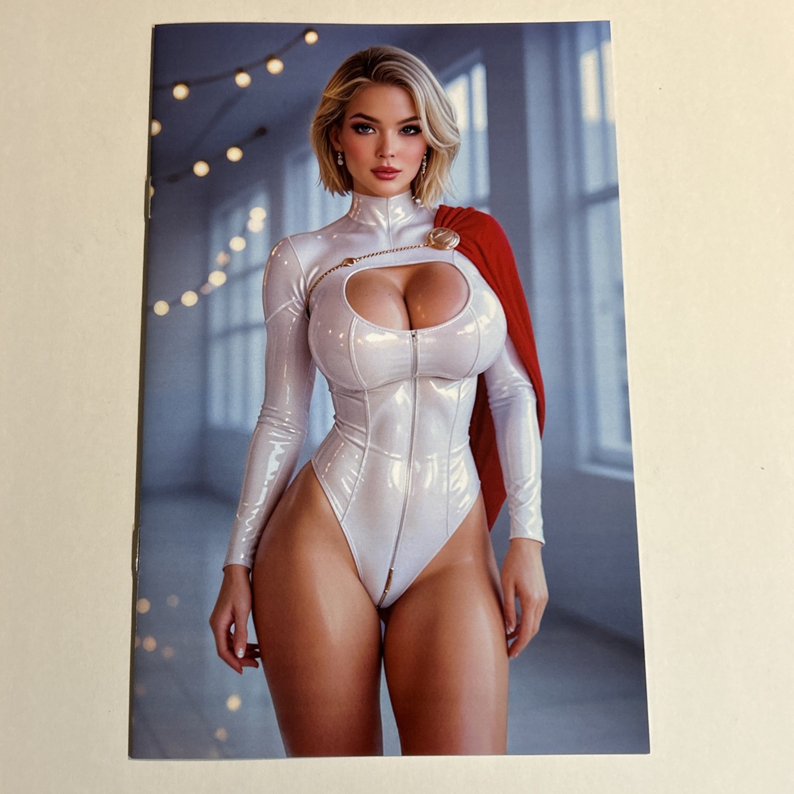 Power Girl Cosplay Keys Comics #3 Virgin Variant LE 100 NM+ Power Girl Cosplay Keys Comics #3 Virgin Variant LE 100 NM+