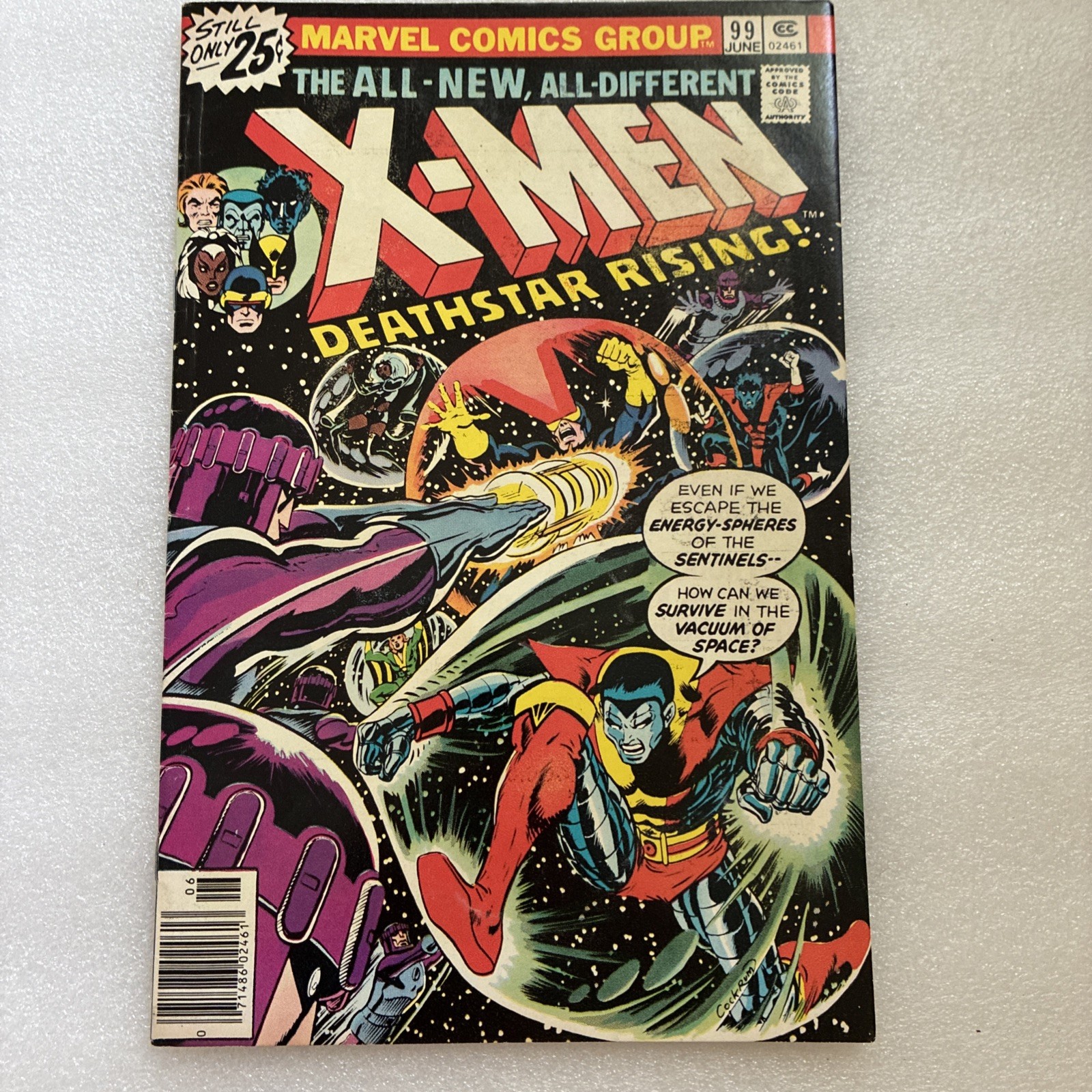 Uncanny X-Men #99 VG / F Marvel (Vol 1 1976) Sentinels 1st App Black Tom Cassidy Uncanny X-Men #99 VG / F Marvel (Vol 1 1976) Sentinels 1st App Black Tom Cassidy