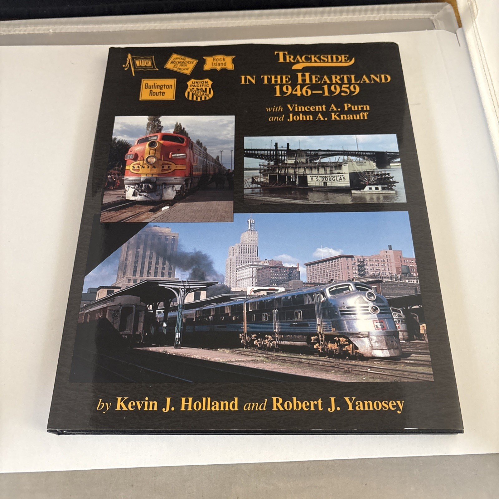 Trackside In The Heartland 1946-1959 Hardcover