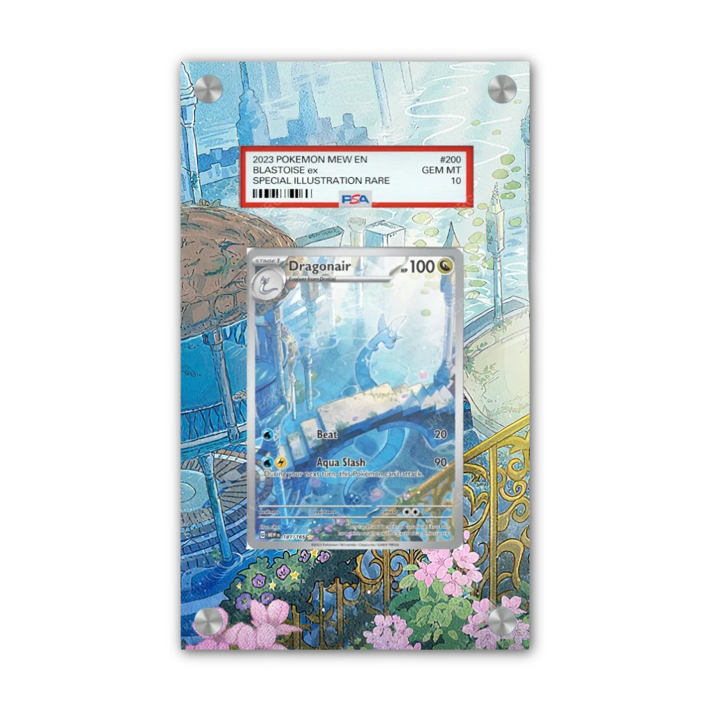 Dragonair 181/165 - PSA Pokémon Extended Artwork Display Case