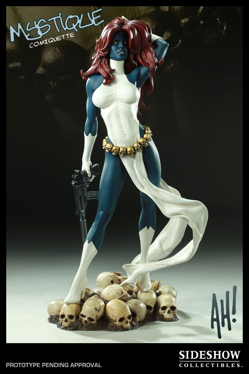 NEW SIDESHOW Adam HUGHES MYSTIQUE EXCLUSIVE Comiquette STATUE MAQUETTE FIGURE