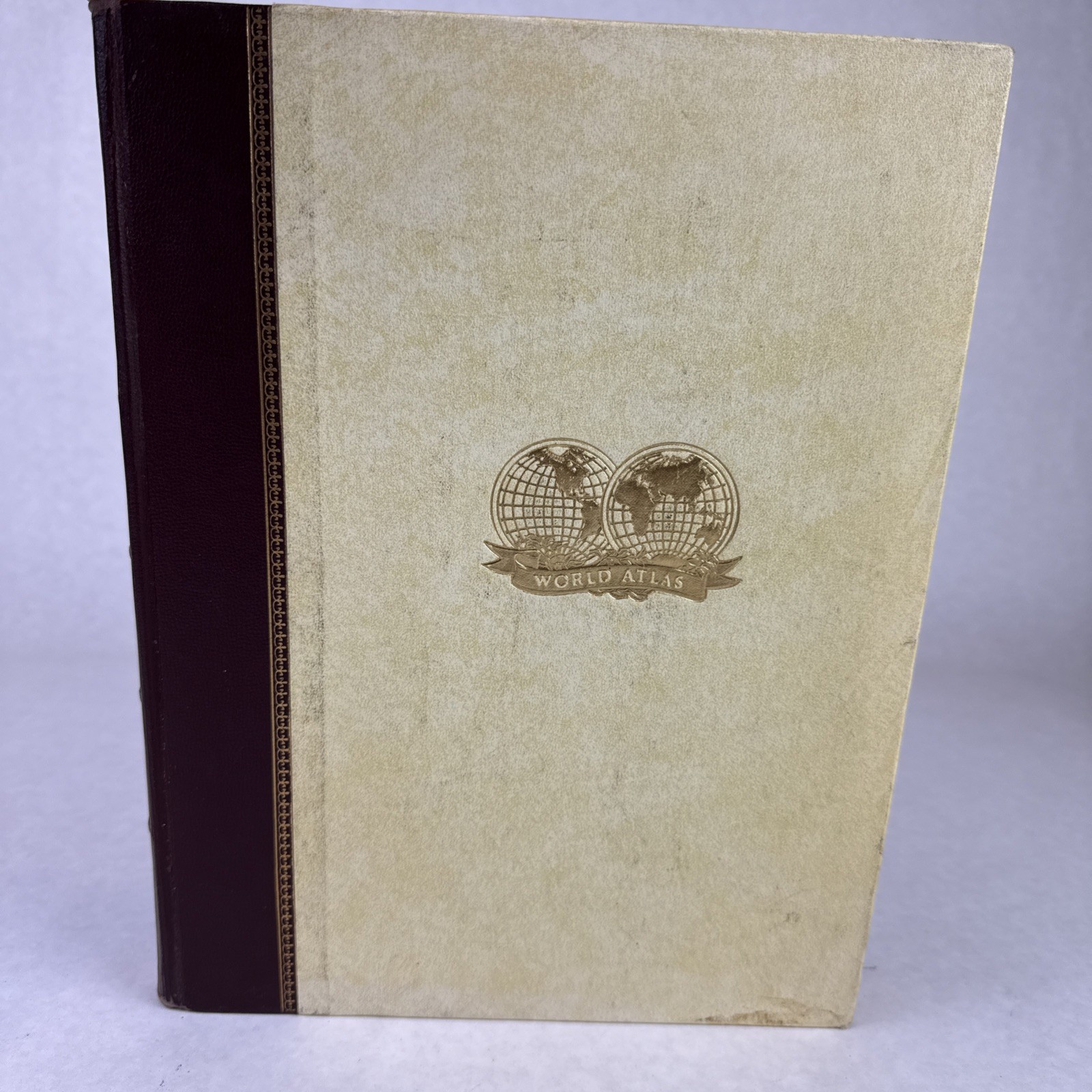 Hammond’s World Atlas Classic Edition 1959 Vintage Leather Hard Cover Hammond’s World Atlas Classic Edition 1959 Vintage Leather Hard Cover