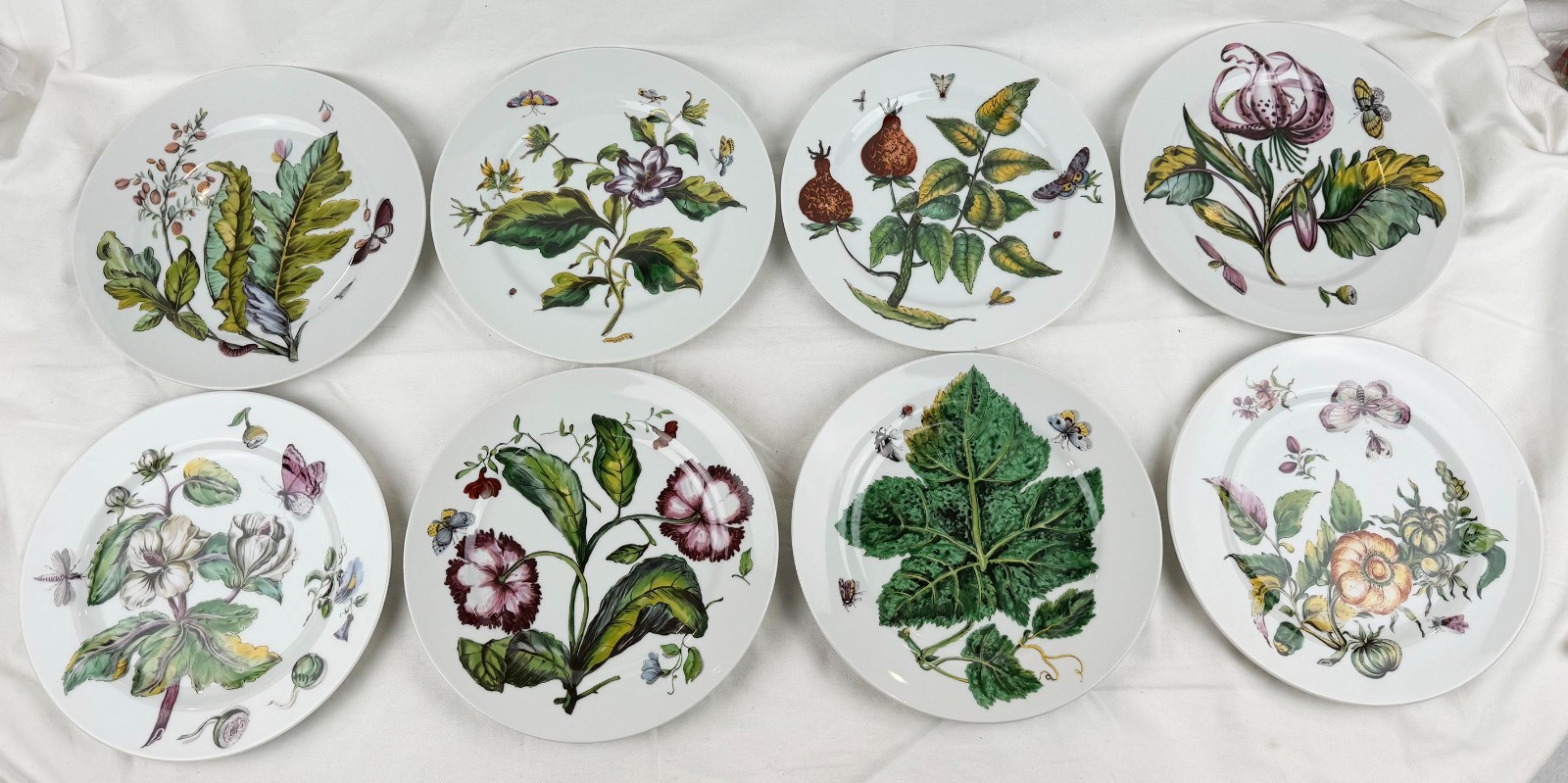 8 Vtg Mottahedeh Design - The Exotic Plant  9