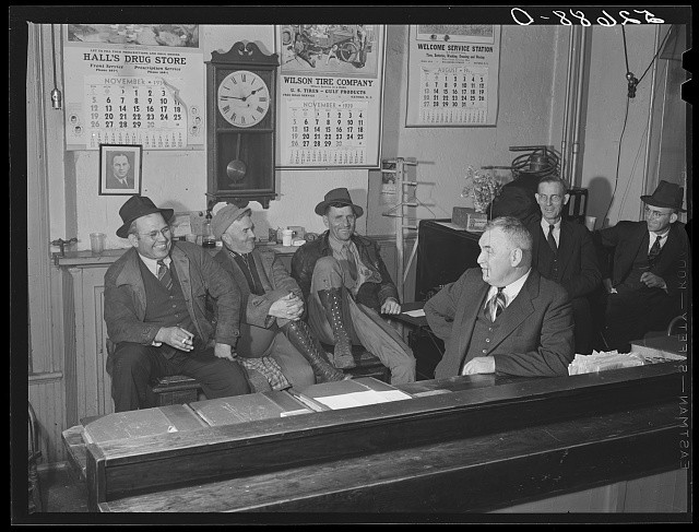 Oxford North Carolina 1939 Sheriff Graham Farmers Court Day Courthouse Office