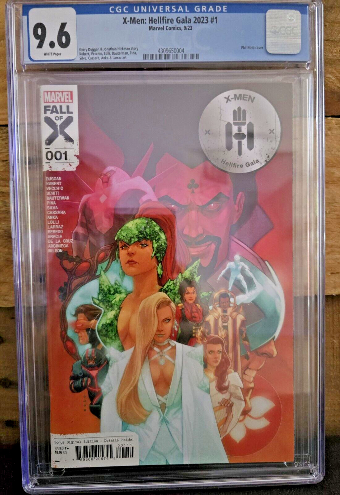 X-Men: Hellfire Gala 2023 (1A)-Phil Noto-Gerry Duggan-Marvel Comics CGC 9.6 9/23 X-Men: Hellfire Gala 2023 (1A)-Phil Noto-Gerry Duggan-Marvel Comics CGC 9.6 9/23