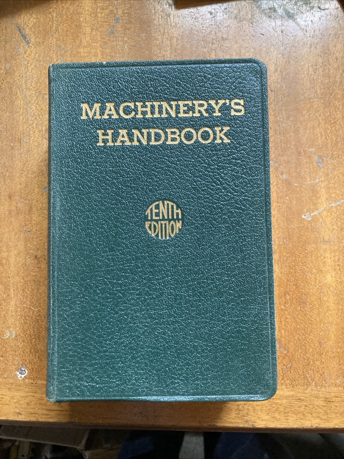 Vintage Machinery\'s Handbook - 10th Edition - The Industrial Press
