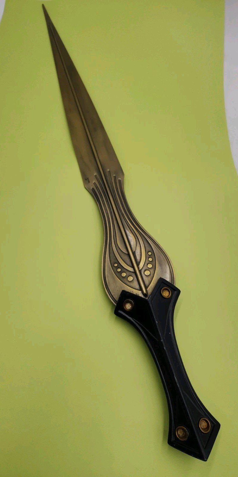 Troy 2004 Sword of Achilles Premium Sword Replica with Bent Tip. 28\
