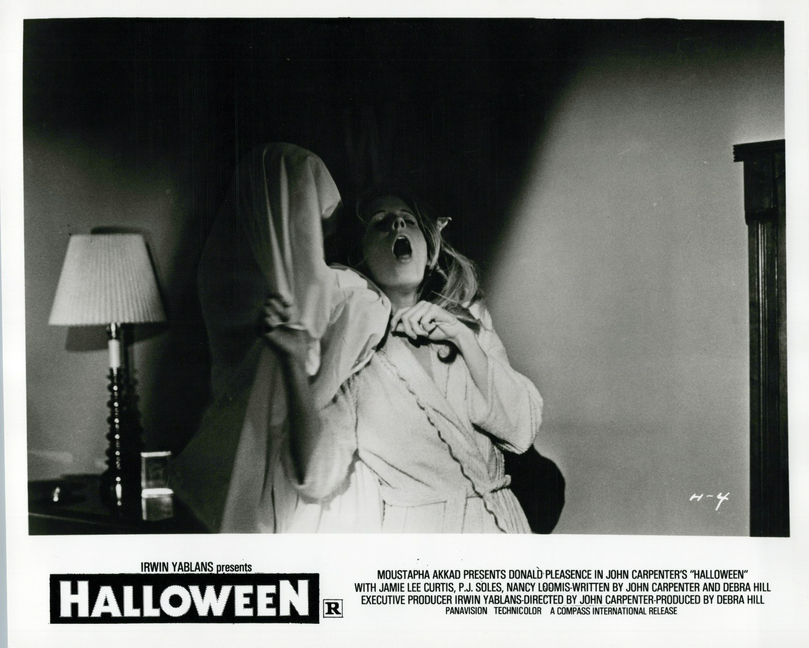 Halloween 1978 8x10 Press Photo Nancy Loomis Annie Brackett Michael Myers Attack