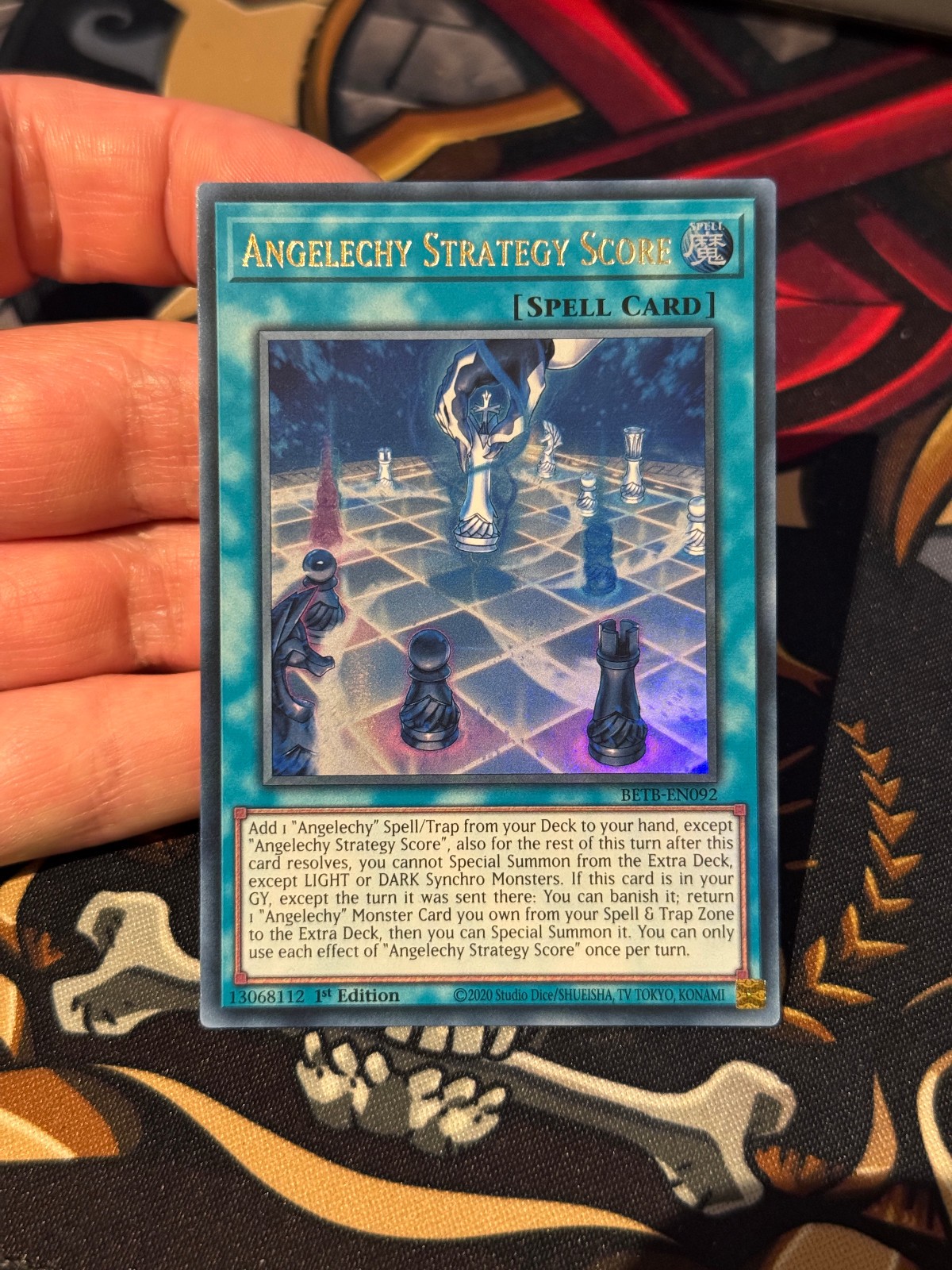 YUGIOH ANGELECHY STRATEGY SCORE ULTRA RARE BETB-EN092 NEAR MINT YUGIOH ANGELECHY STRATEGY SCORE ULTRA RARE BETB-EN092 NEAR MINT
