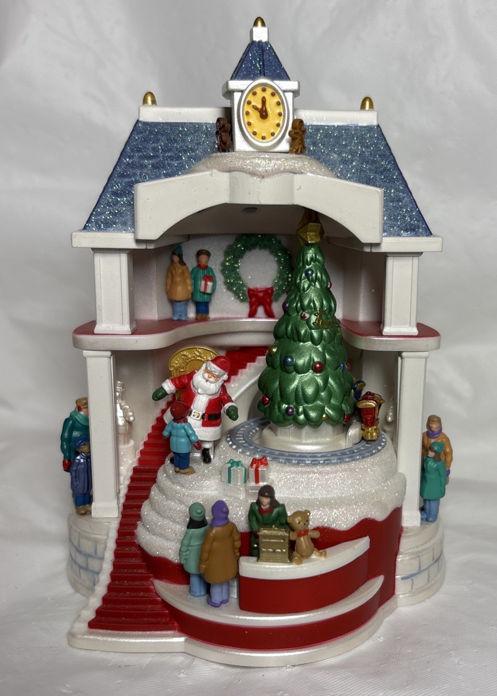2011 Hallmark Keepsake Santa Comes to Town Magic Ornament Light Sound Motion 2011 Hallmark Keepsake Santa Comes to Town Magic Ornament Light Sound Motion