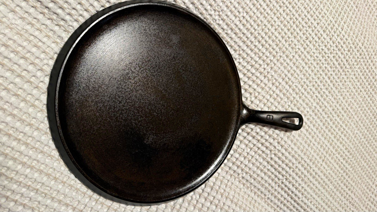 Griswold Cast Iron Skillet Frying Pan Erie PA USA Marked 