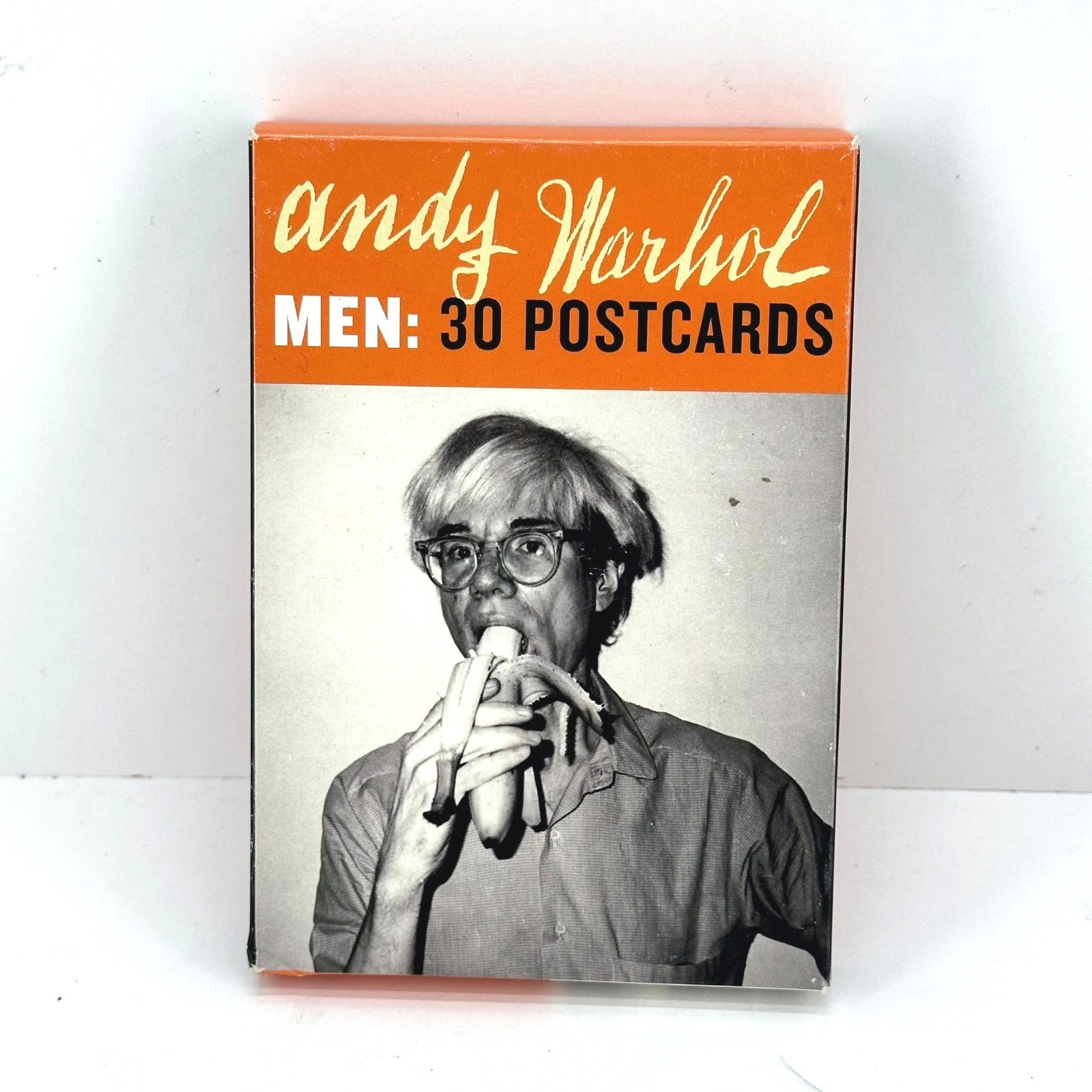 Vintage Andy Warhol Postcards Men 30 Postcards Box Set Pop Art 2004