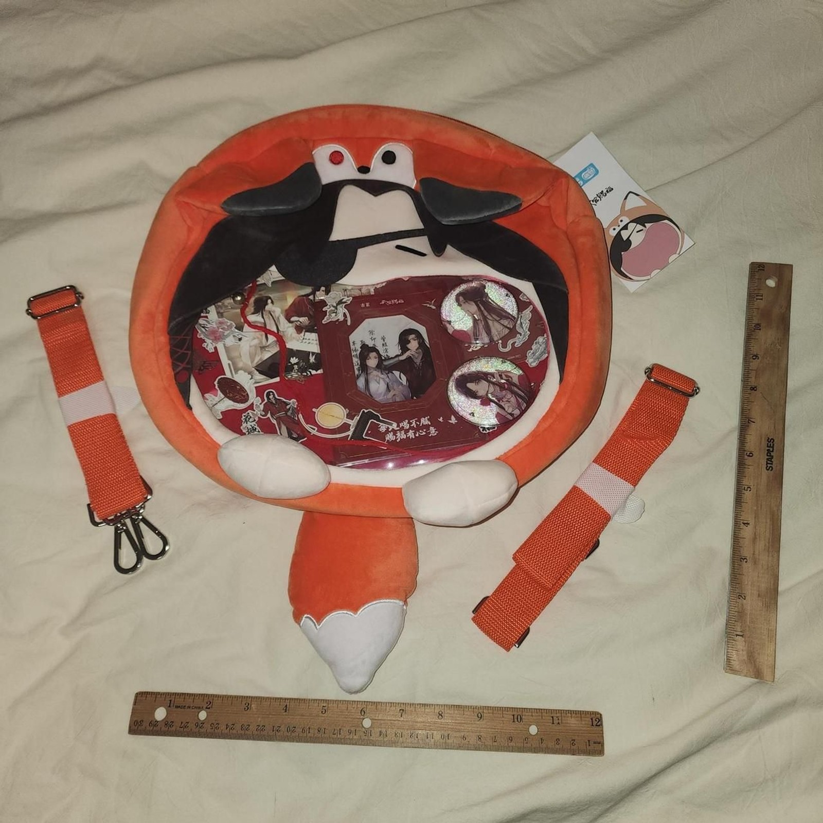 Heaven Official's Blessing Hua Cheng Xie Lian ita bag with ita board TGCF