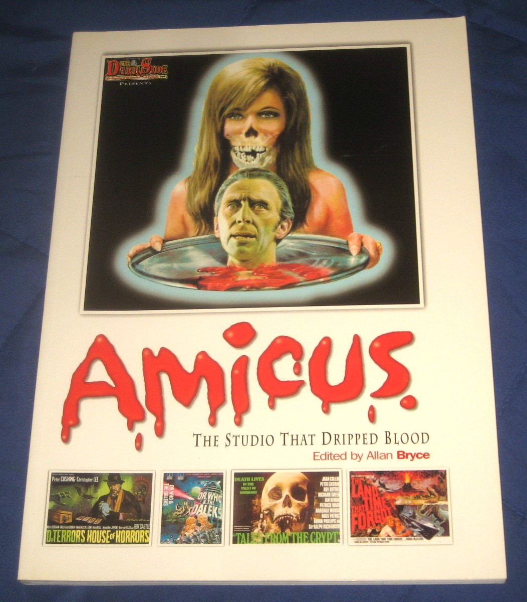 AMICUS , THE STUDIO THAT DRIPPED BLOOD -  Long out of print book from DARKSIDE