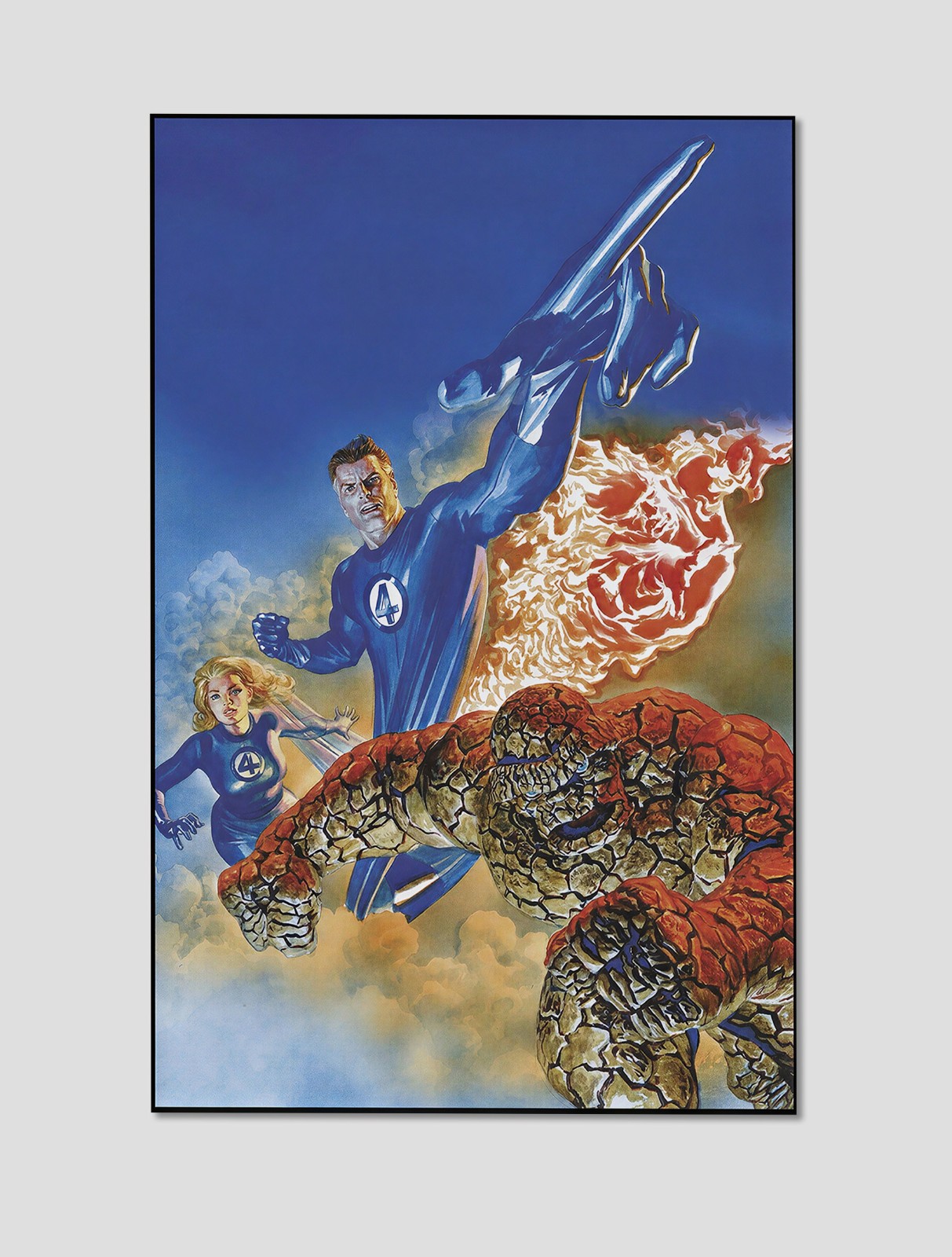 Fantastic Four Classic Superhero Team Giclee Print Poster 11x17 Marvel Wall Art