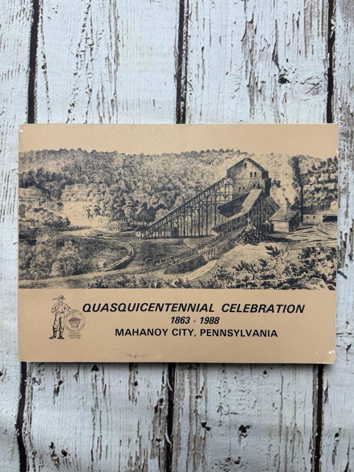 VTG Mahanoy City Pennsylvania Quasquicentennial Celebration 1988 History Book VTG Mahanoy City Pennsylvania Quasquicentennial Celebration 1988 History Book