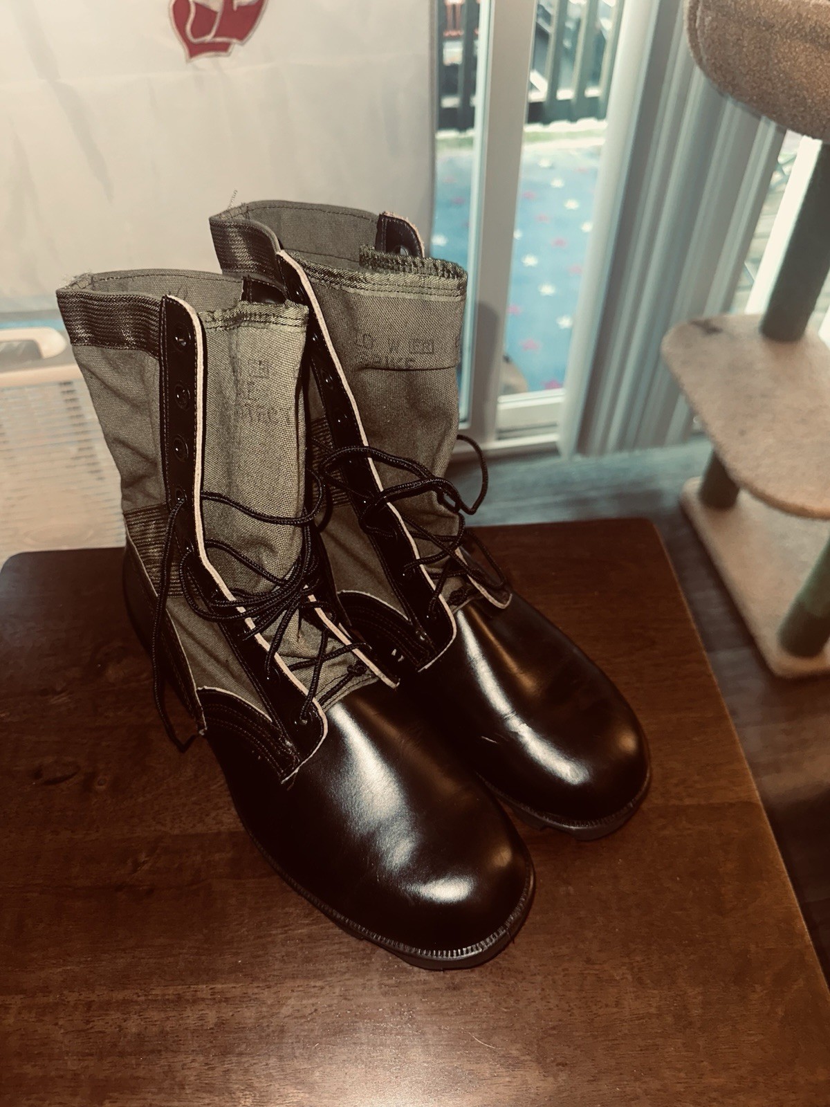 Vietnam Era 1970s USGI Jungle Boots 10 Wide Vietnam Era 1970s USGI Jungle Boots 10 Wide