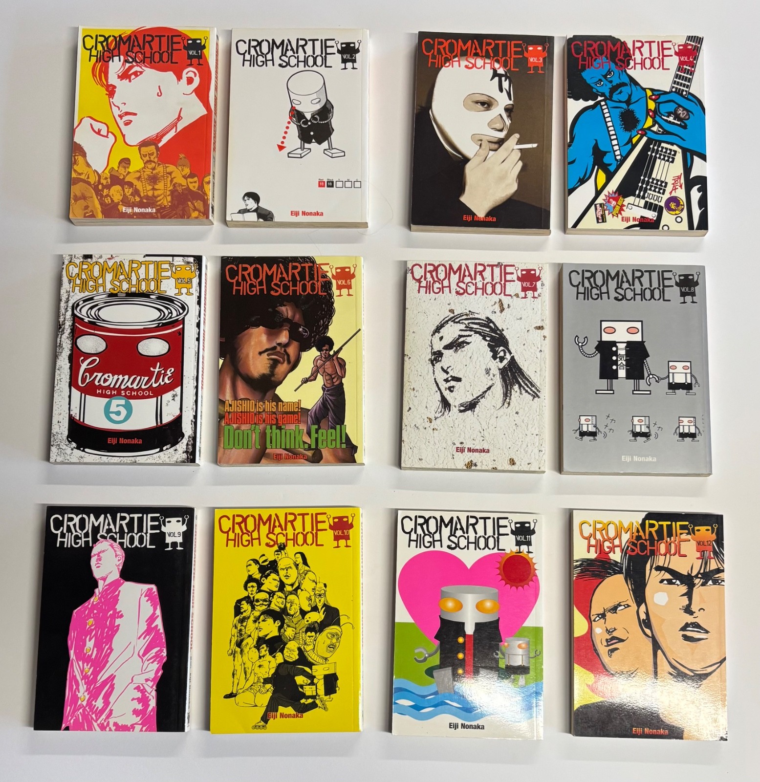 Cromartie High School Manga Complete Series 1-12 ADV Eiji Nonaka English