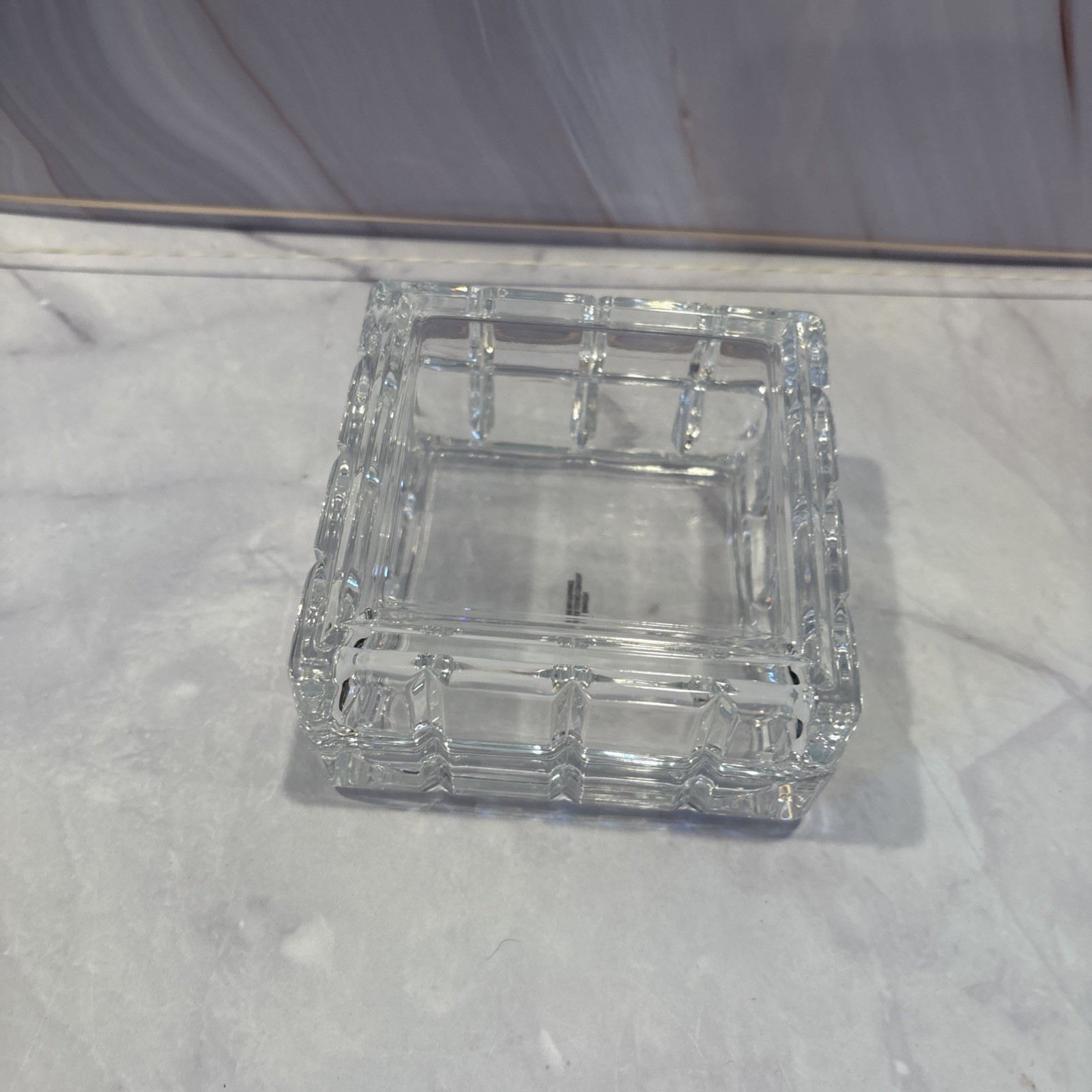 Vintage Avon President’s Club Crystal Keepsake Box New - No Box