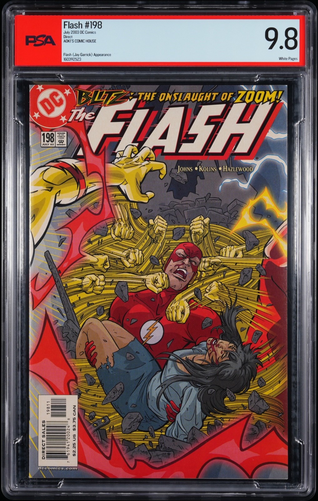 Flash #198 PSA Graded 9.8 (2003) Golden Age Flash Appearance DC Comics Flash #198 PSA Graded 9.8 (2003) Golden Age Flash Appearance DC Comics