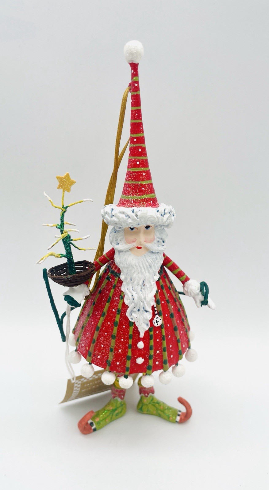 New Mackenzie Childs Santa Claus Dash Away Patience Brewster 30201