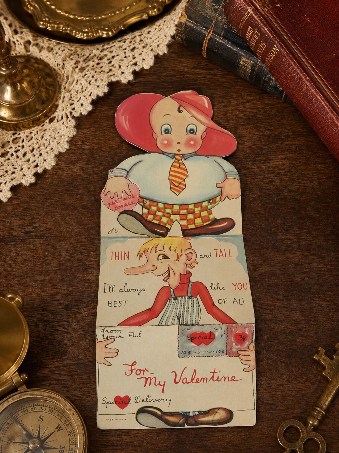 Early 19th Century Valentine\'s Day Card In Near Mint Condition Early 19th Century Valentine\'s Day Card In Near Mint Condition
