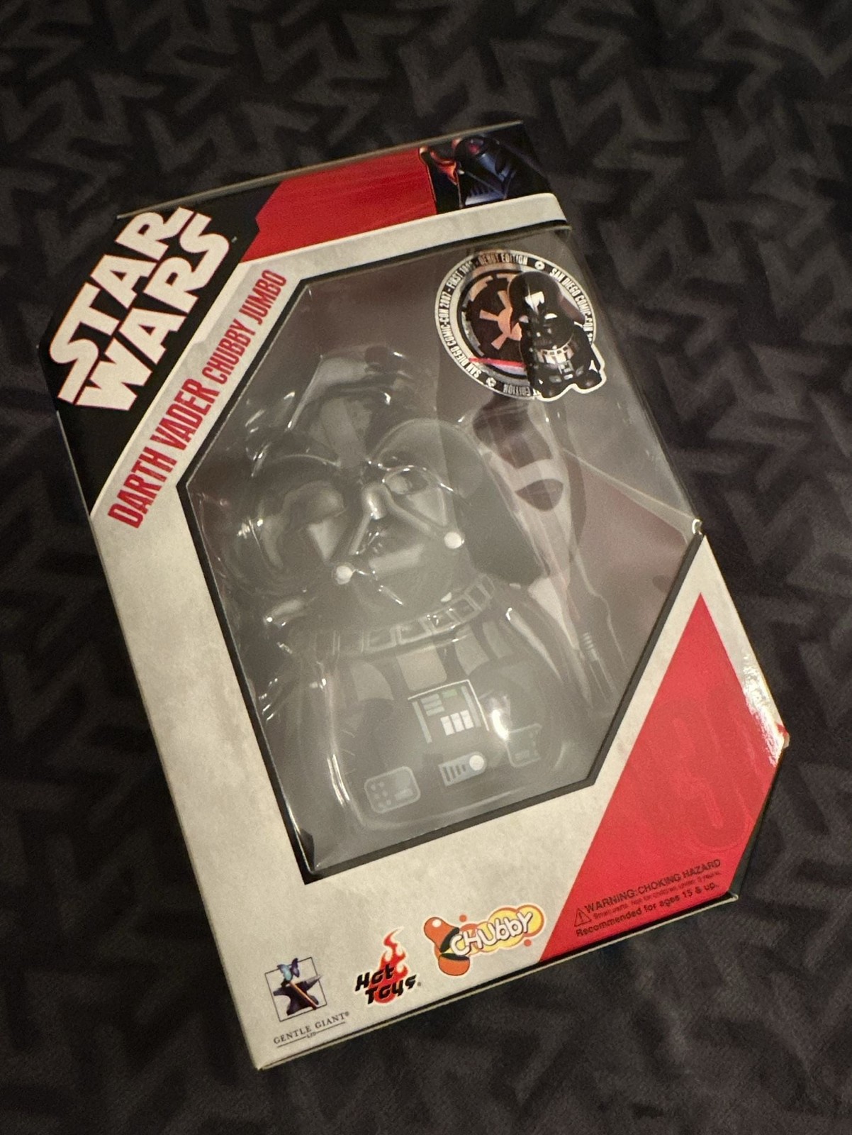 Gentle Giant / Hot Toys Star Wars Darth Vader Chubby Jumbo SDCC 2007 First 1000