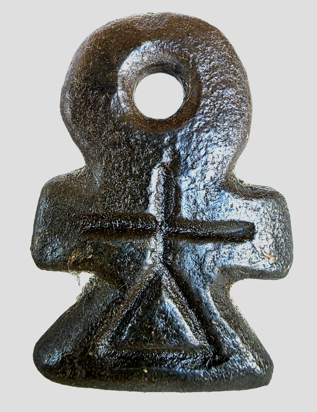 Ancient Certified Carthage Punic Carved Engraved Gemstone Pendant Seal Amulet