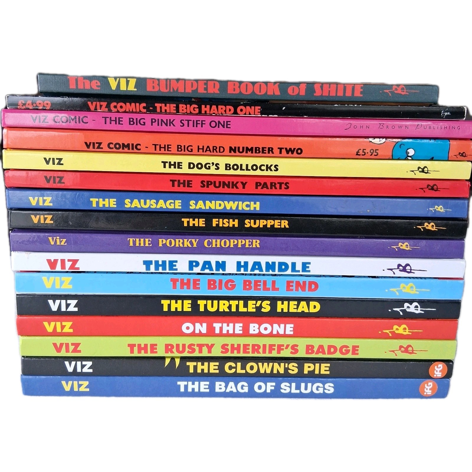 Vintage VIZ Graphic Adult Comic Book- LOT of 16 Most R' 1st Printing HC Funny 😁 Vintage VIZ Graphic Adult Comic Book- LOT of 16 Most R' 1st Printing HC Funny 😁