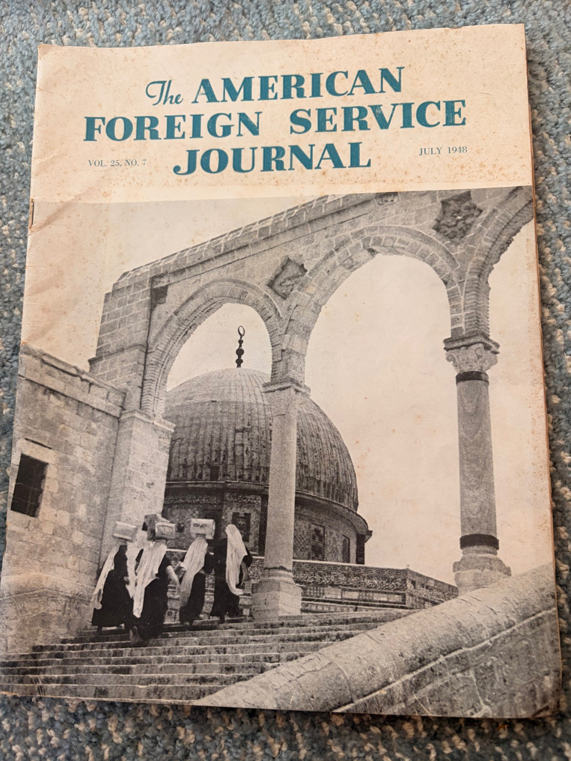 FREE SHIP July 1918 The American Foreign Service Journal Vintage