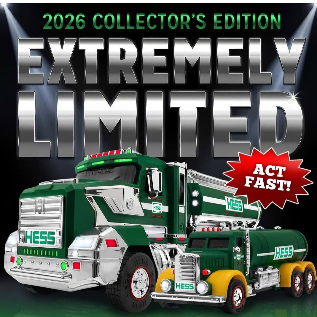 2026 Hess Collector’s Commemorative Limited Edition Truck - Extremely Limited. 2026 Hess Collector’s Commemorative Limited Edition Truck - Extremely Limited.
